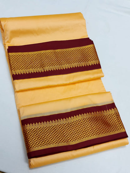 Madisar 9 yards Semi Silk Sarees