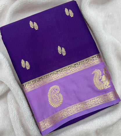 Semi Mysore Silk Sarees