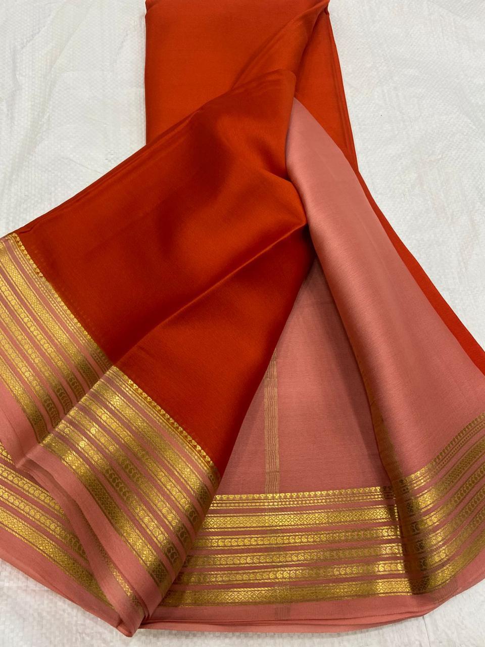 Mysore Silk Sarees 60 gsm