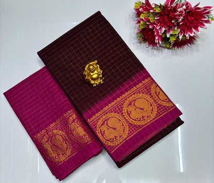 Kanchi Sungudi Cotton Sarees