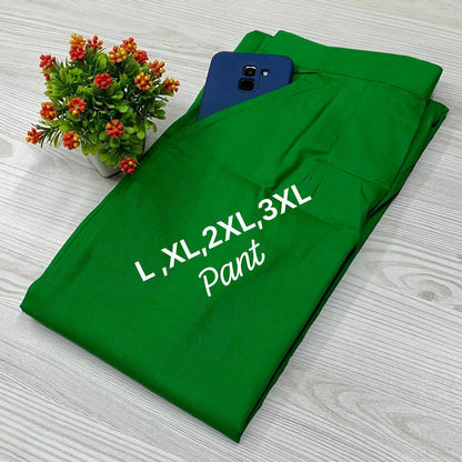 Cotton Pants Ladies Regularwear