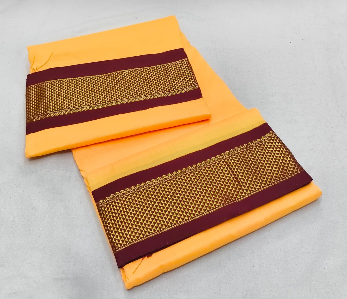 Madisar 9 yards Semi Silk Sarees