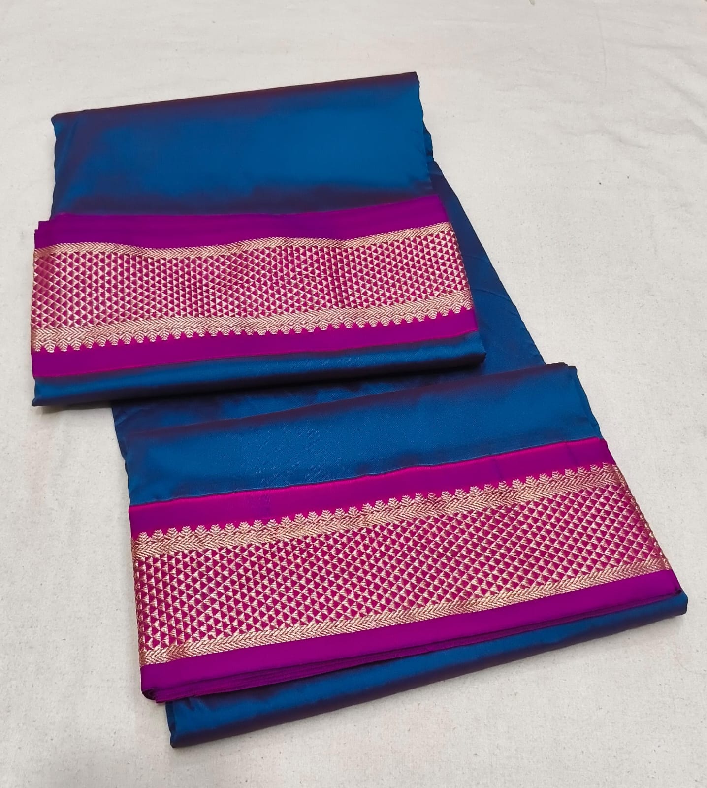Madisar 9 yards Semi Silk Sarees