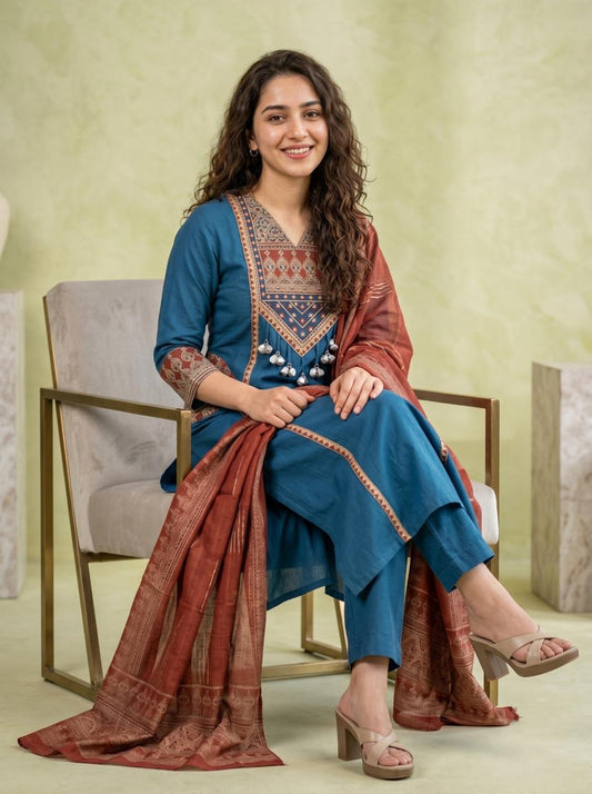 Cotton Readymade Salwar Sets