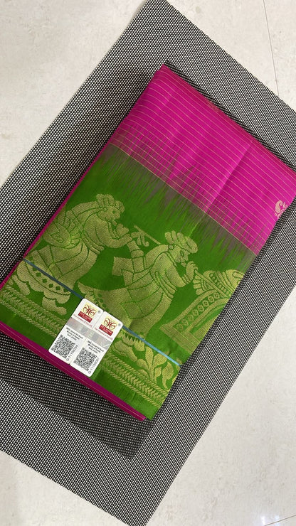 Kalyana Oorvalam Kanchi silk Sarees
