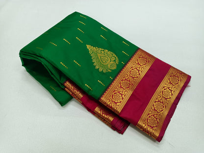Sarvalakshana Pattu Semi Silk Sarees