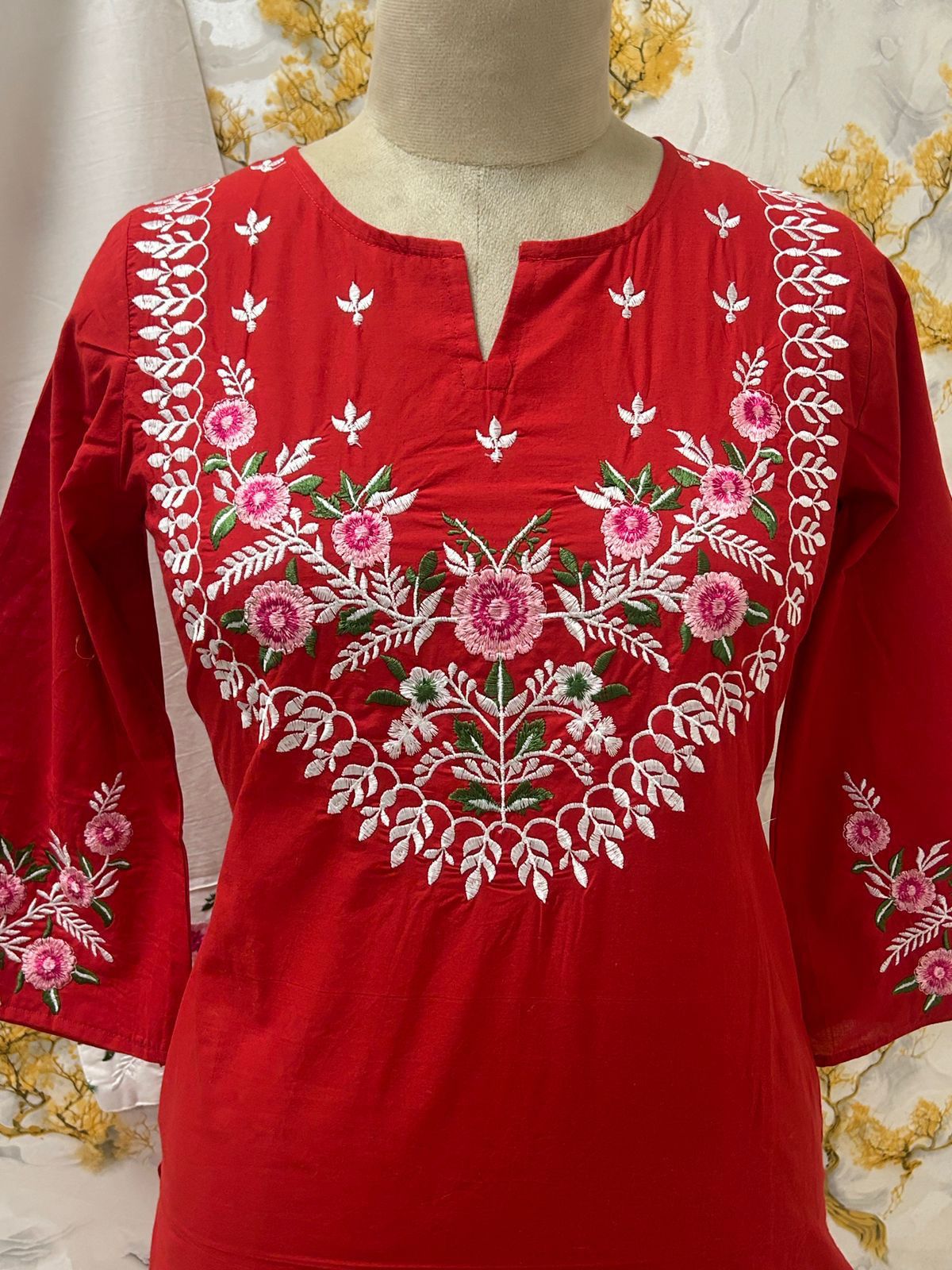 Cotton Slub Kurti Pant