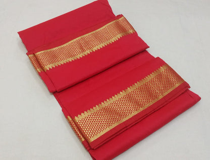 Madisar 9 yards Semi Silk Sarees