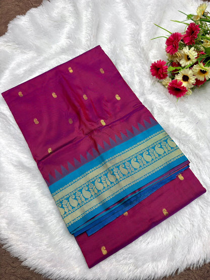 Kadiyal Paithani Silk Sarees