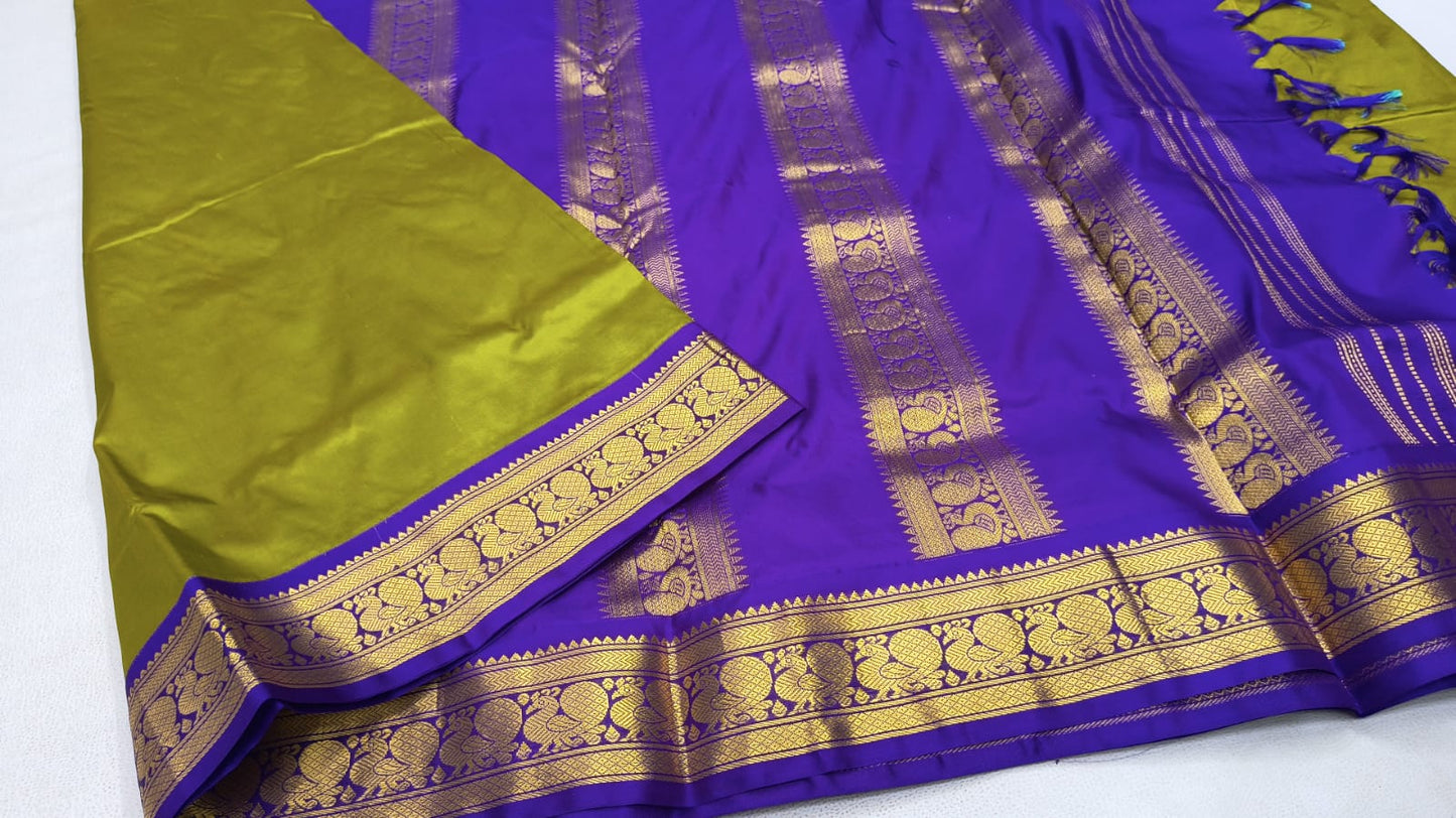 Madisar 10 yards Pure Silk Sarees