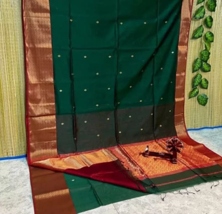 Maheshwari Silk Cotton Sarees