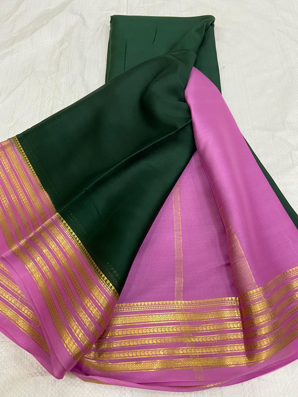 Mysore Silk Sarees 60 gsm
