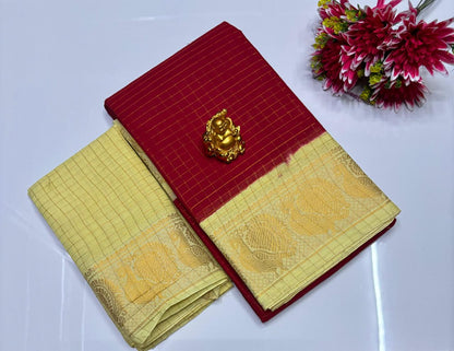 Kanchi Sungudi Cotton Sarees