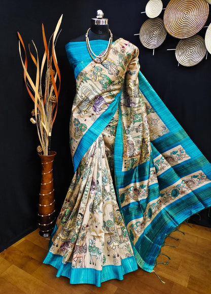 Tussar Saree