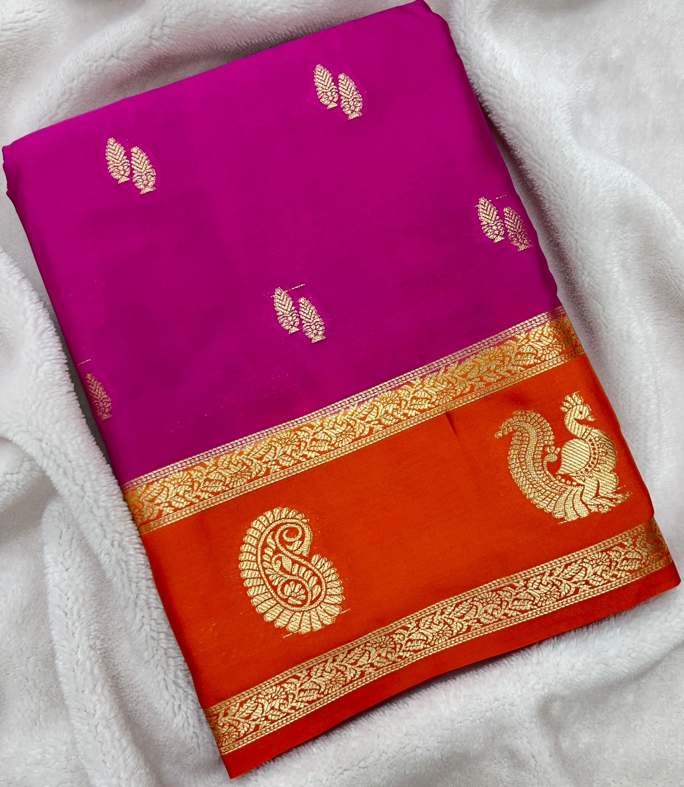 Semi Mysore Silk Sarees