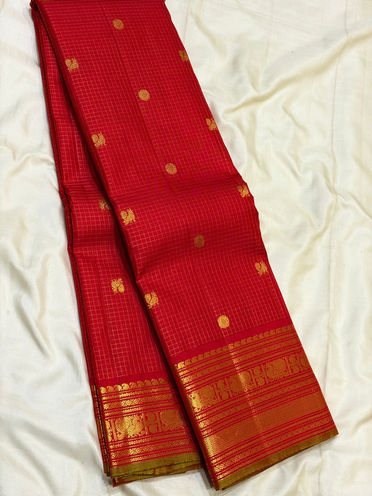 Kanchi Pure Silk Saree 2g Jari