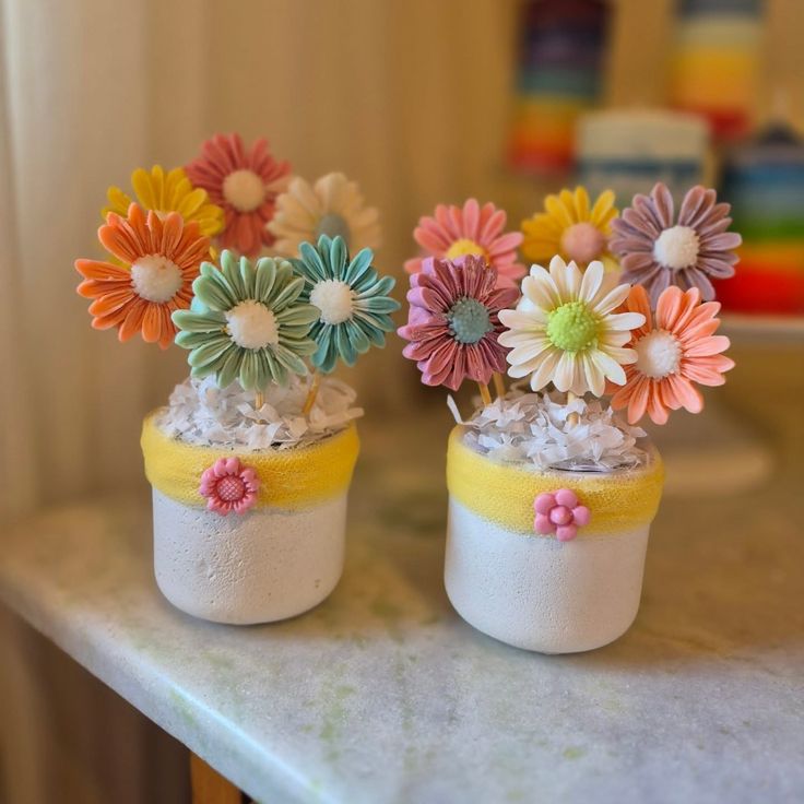 Scented Flower Bouquet Candles