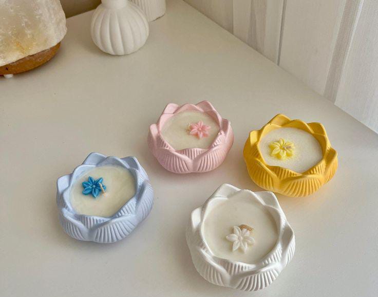 Scented Flower Bouquet Candles