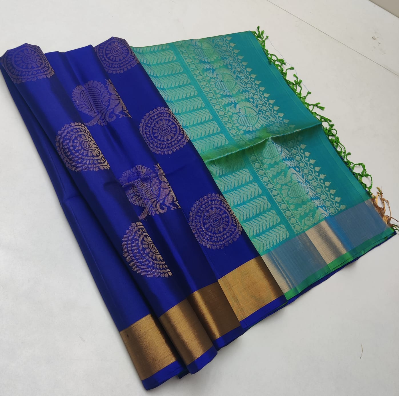 Tissue Border Kanchi Silk Sarees