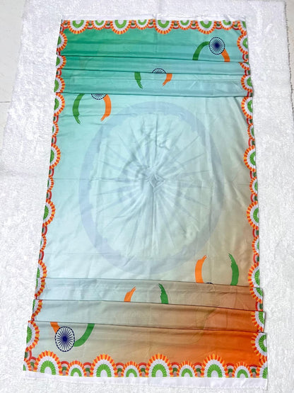 Tiranga Cotton Kurti Dupatta