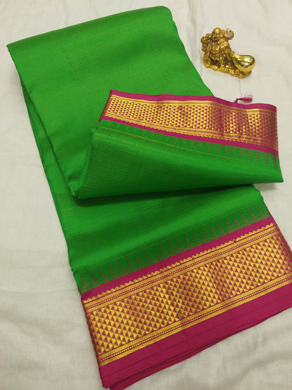 Vairavoosi Madisar Pure Kanchi Silk Sarees