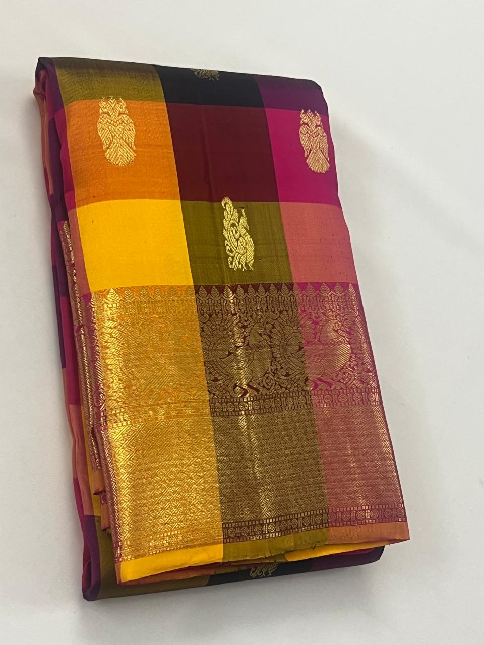 Kanchi Pure Silk Saree 2g Jari