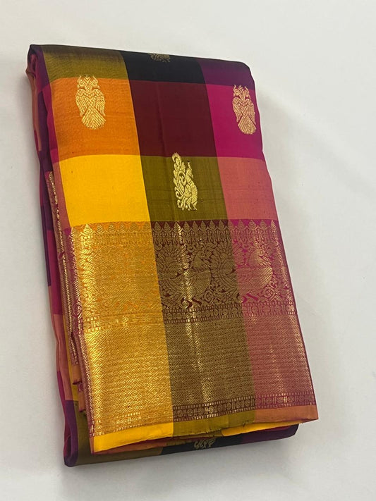 Kanchi Pure Silk Saree 2g Jari