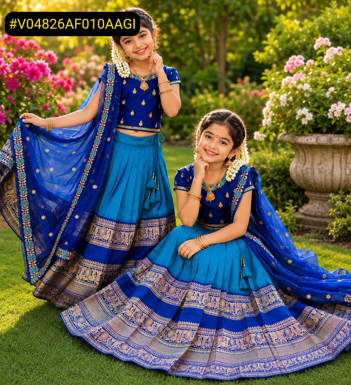 Kids Traditional Readymade Lehanghas
