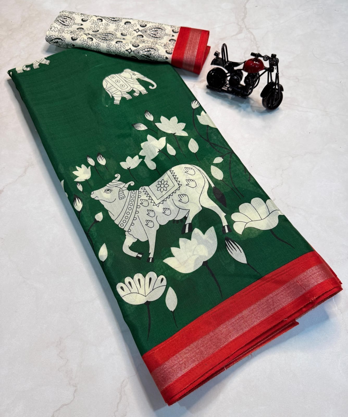 Cotton Mul Mul Sarees with Blouse