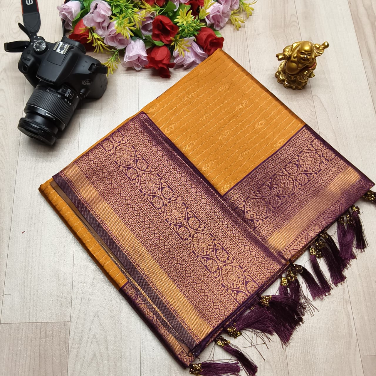 Semi Silk Vaira Oosi Sarees