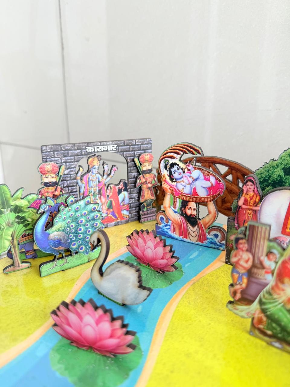 Gokul Village Model in MDF