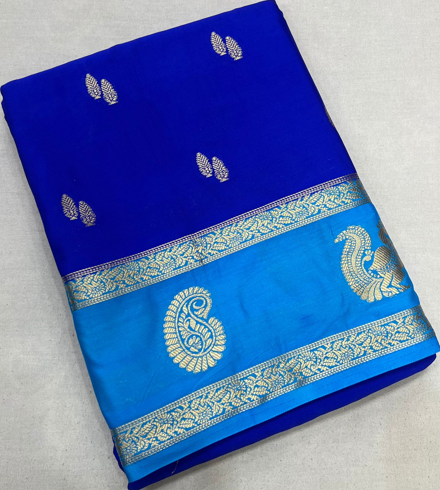 Semi Mysore Silk Sarees