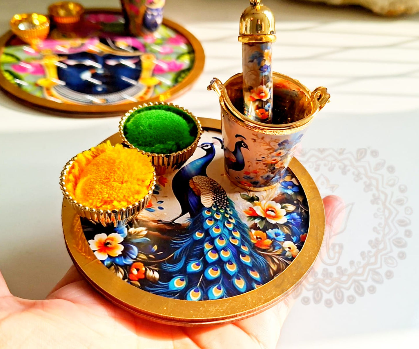 Holi Pooja Platters Set of 20