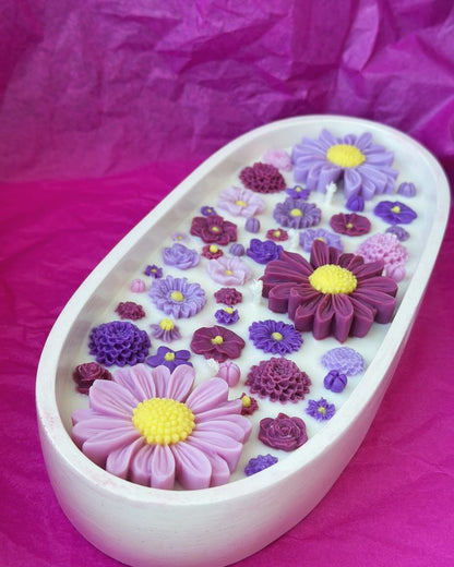 Scented Flower Bouquet Candles