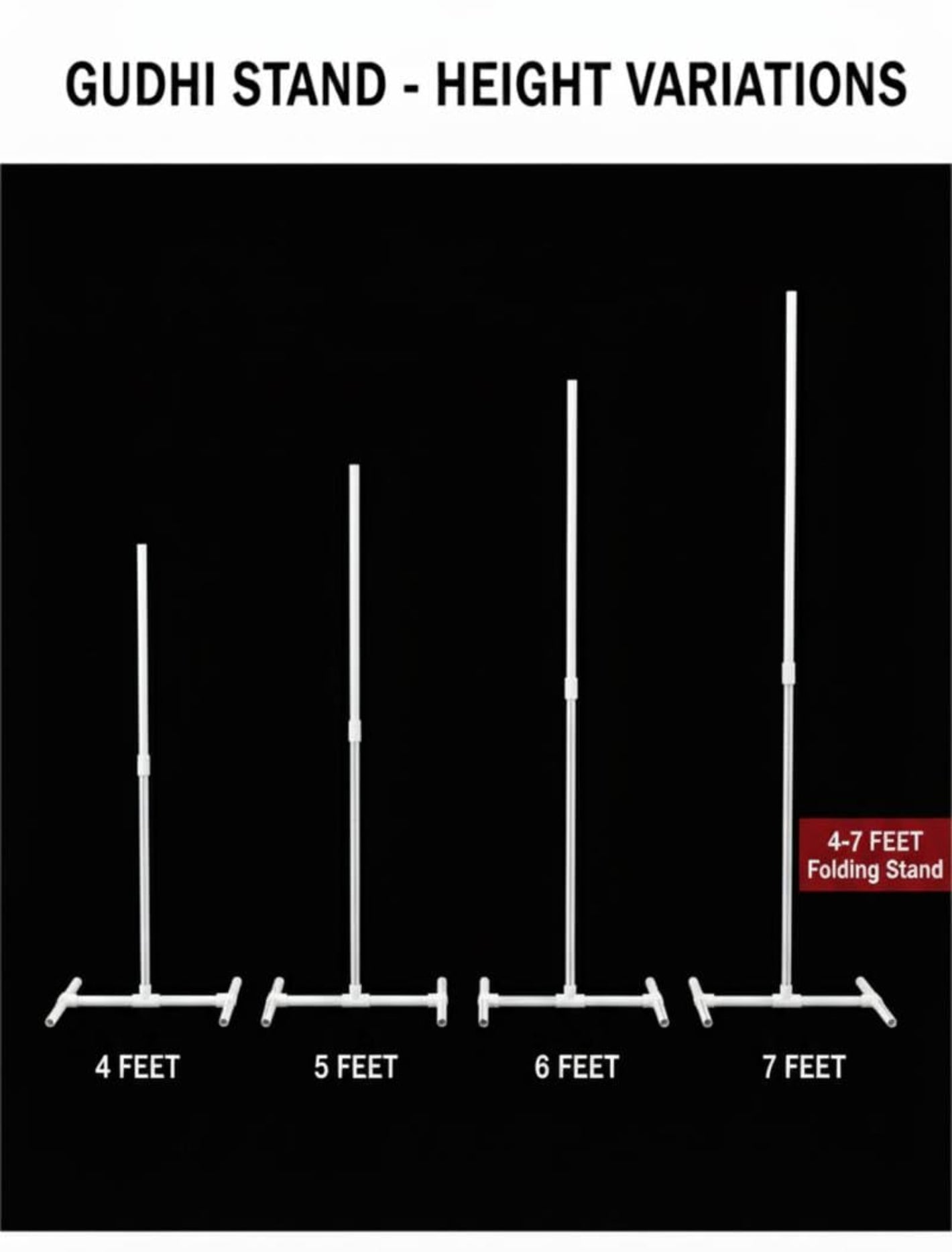 Gudi Stand for Gudi Padwa Decorations