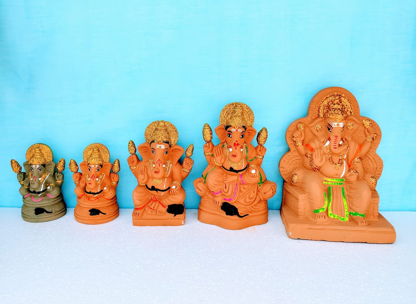 Seeds Ganesha Idols