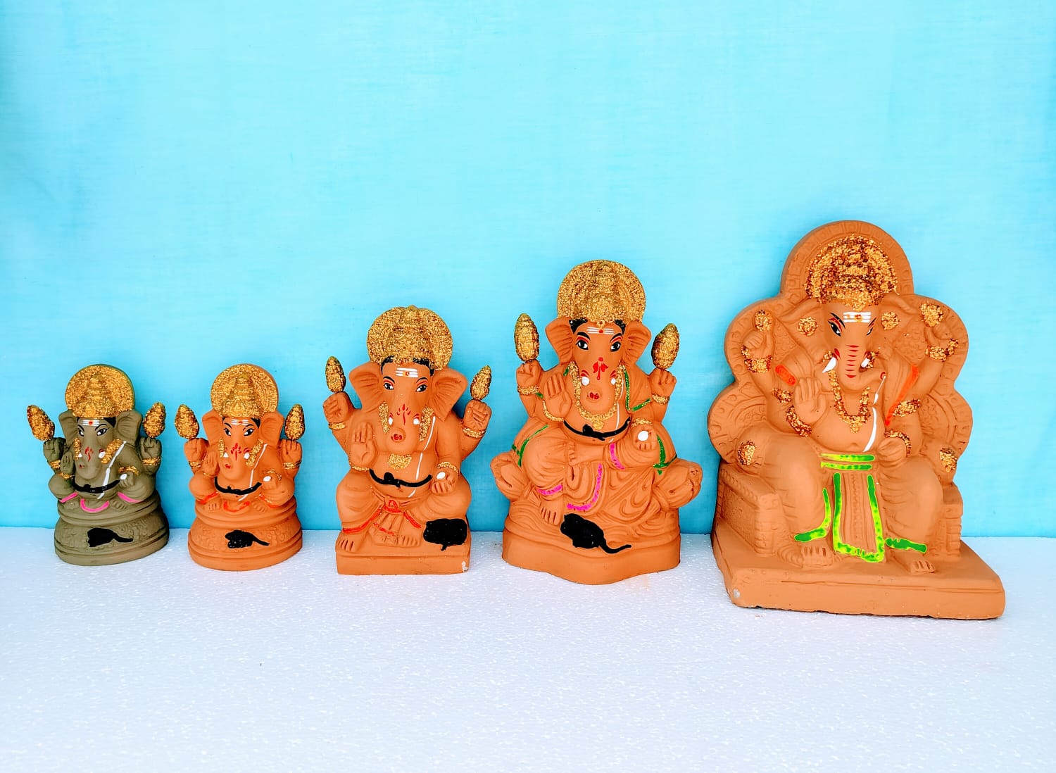 Seeds Ganesha Idols