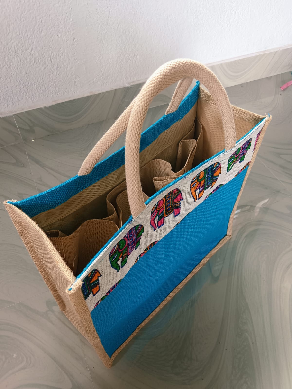 Jute Vegatables Shopping Bags