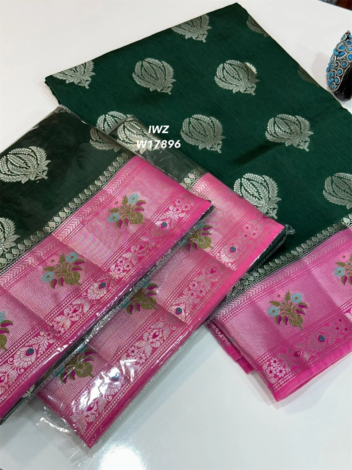Semi Dupion Sarees