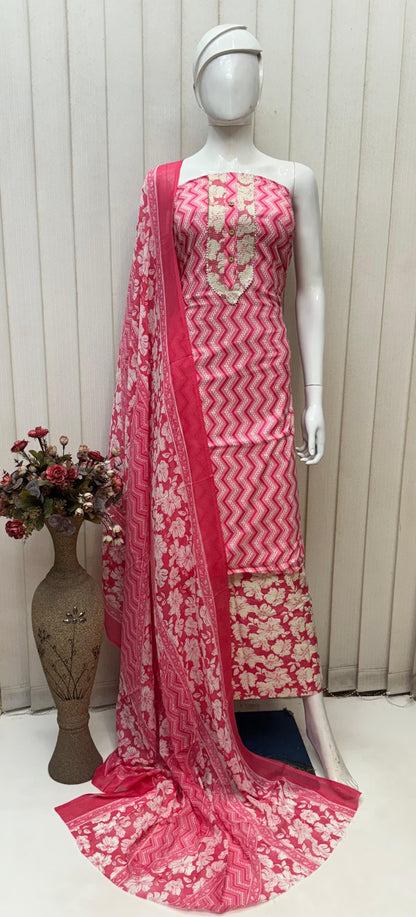 Jaipur Cotton Dress Material