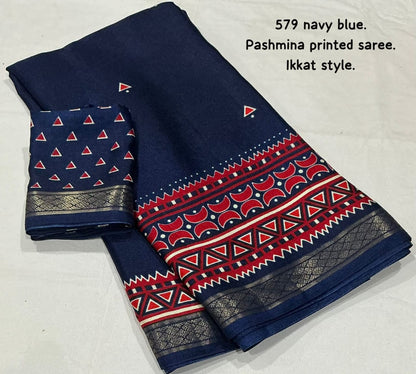 Pashmina Silk Sarees