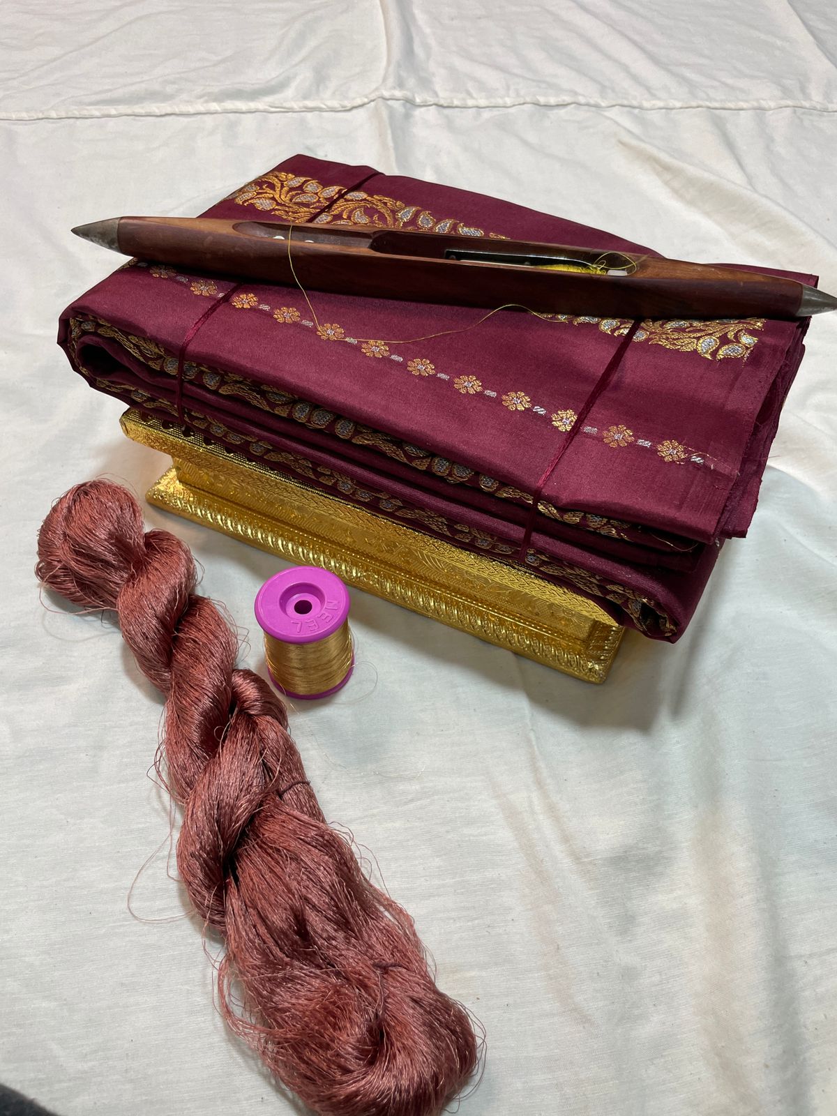 Trendy Borderless Kanchi Silk Sarees