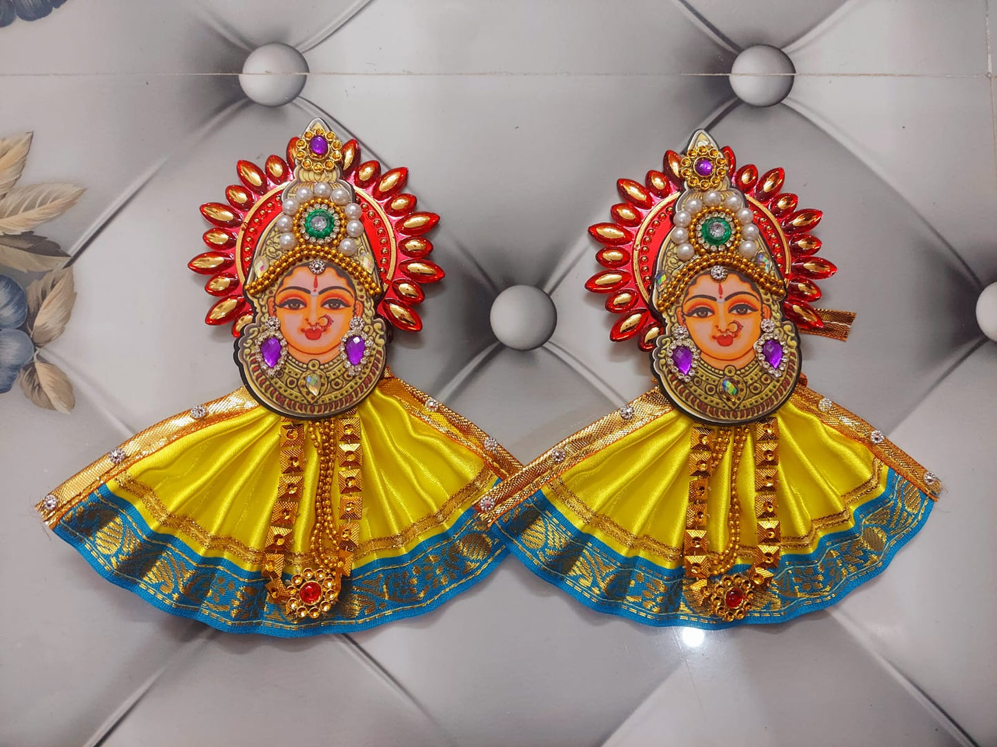Kuthuvillaku Decor Piece In pair