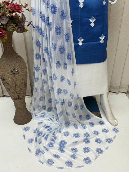 Denim cotton dress material