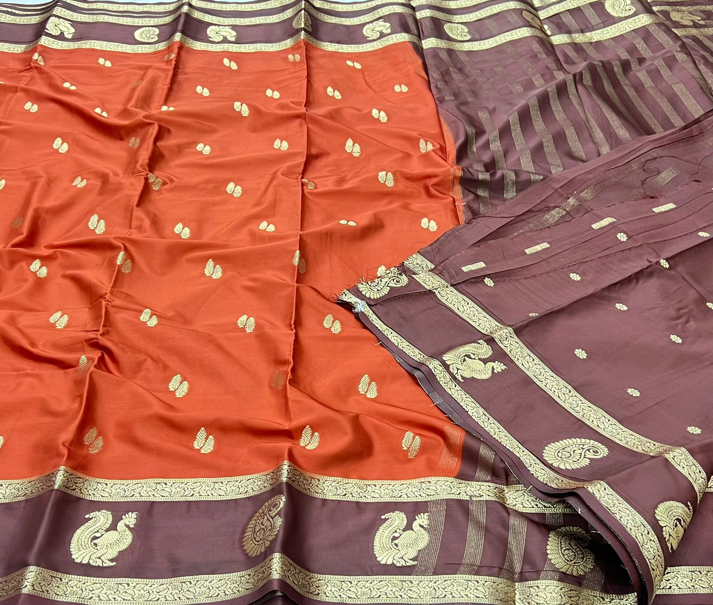 Semi Mysore Silk Sarees