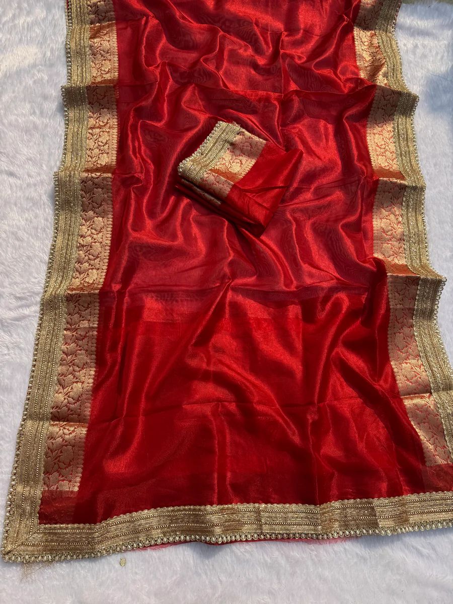 Banarasi Fancy Tissue saree