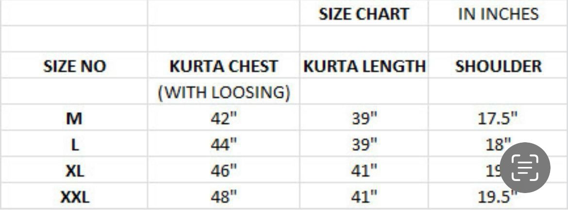 Men's Lucknowi Rayon Kurta