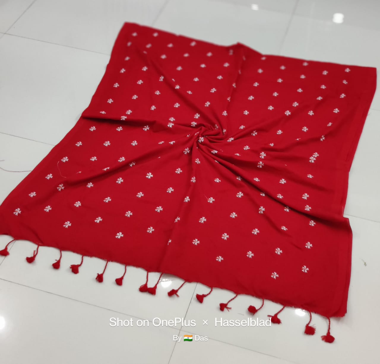 Khadi Cotton Shiuli Sarees