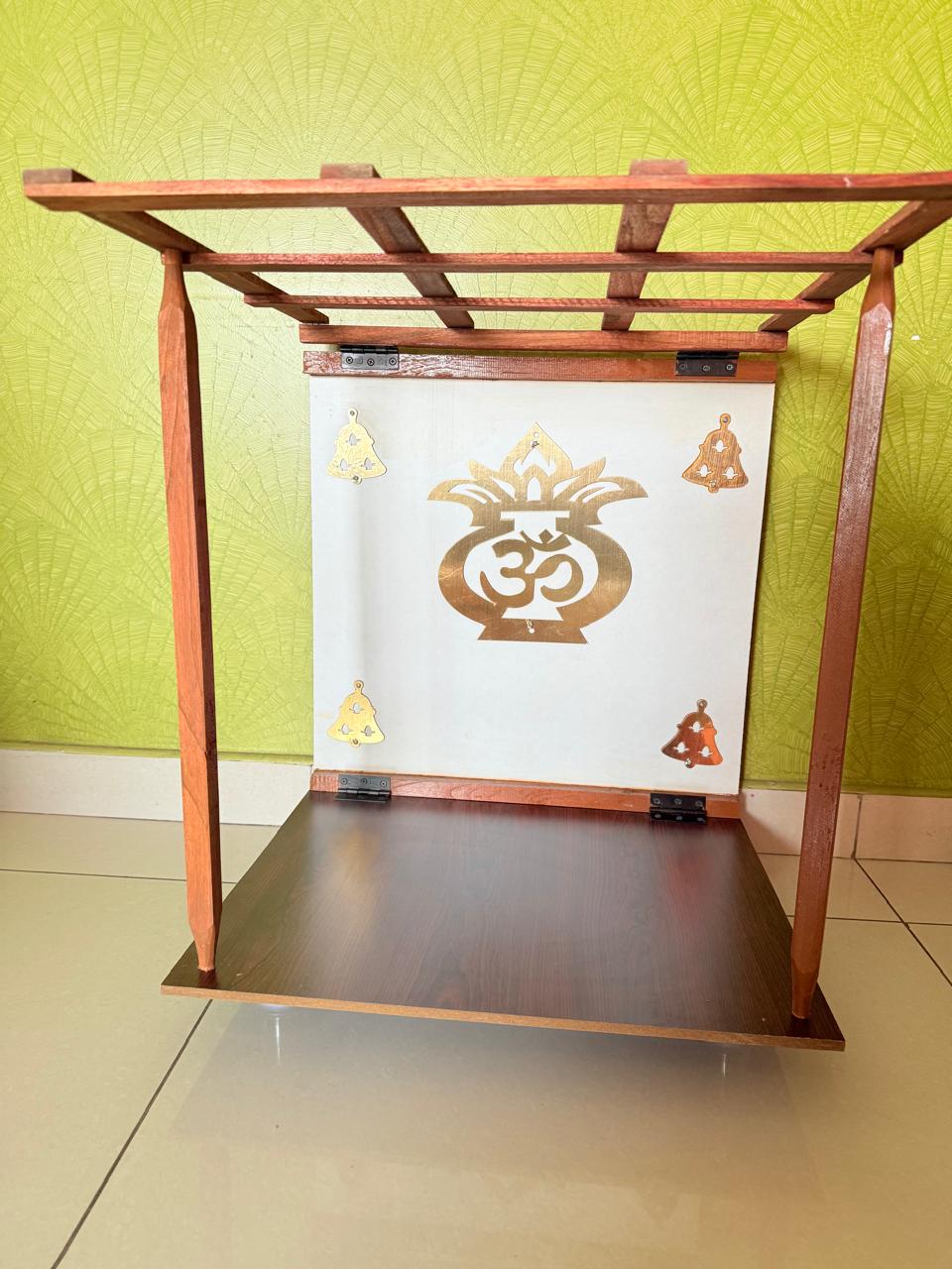 Foldable Pooja Mandapam Wooden