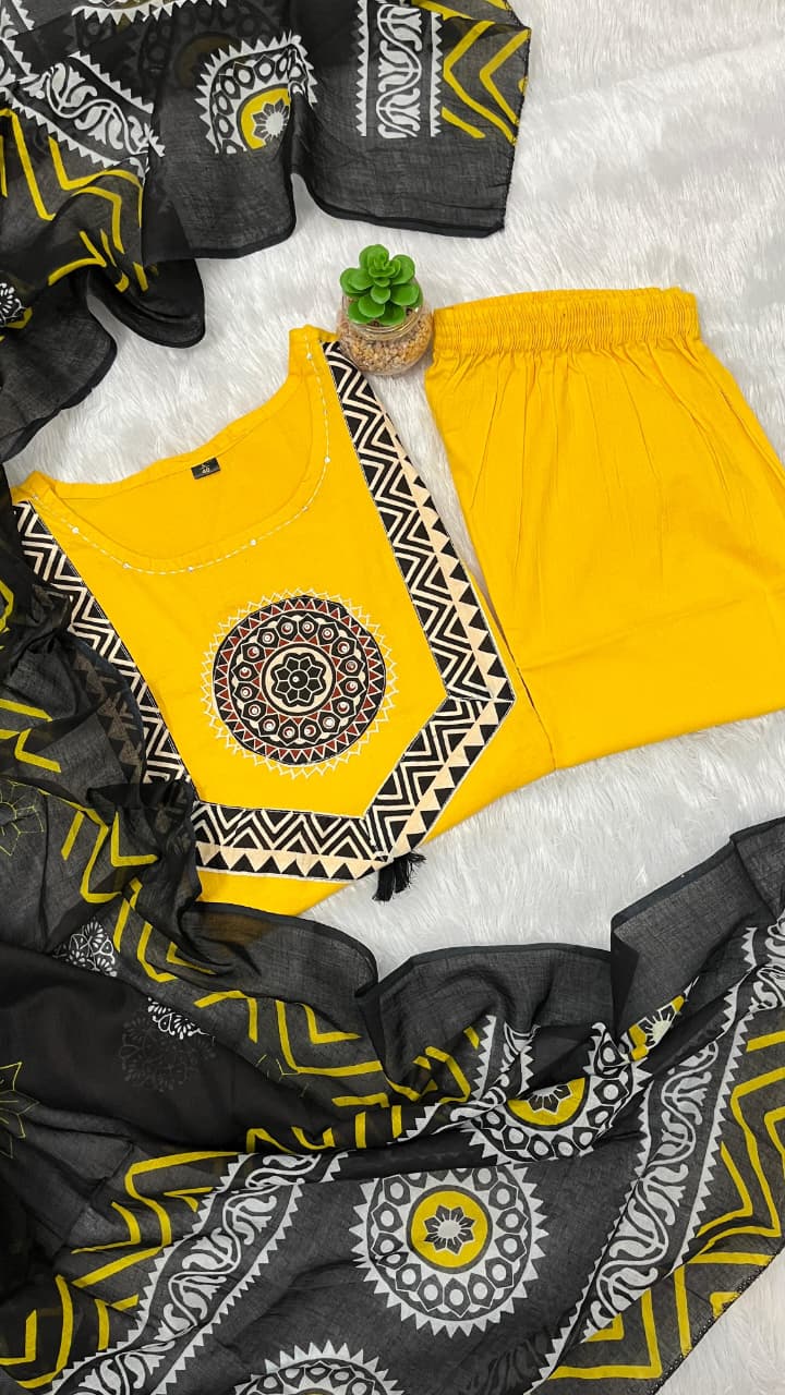 Cotton Readymade Salwar Sets